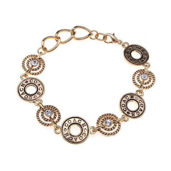 Coach Open Circles Gold Bracelets ALH | Women